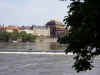 prague : vue sur la Vlatava depuis Mala Strana